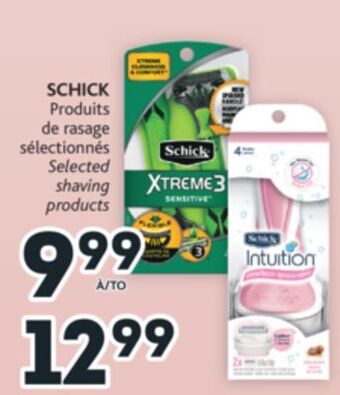 Brunet Schick produits de rasage sélectionnés offer
