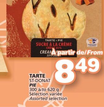 Marches Tradition St-donat pie offer