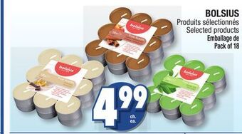 Jean Coutu Bolsius selected products offer