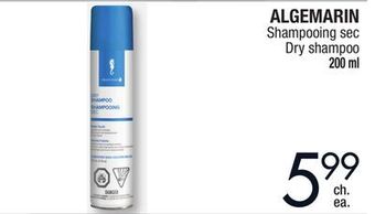 Jean Coutu Algemarin dry shampoo offer