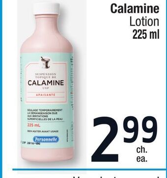 Jean Coutu Personnelle calamine lotion offer
