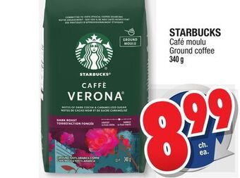 Jean Coutu Starbucks ground coffee offer