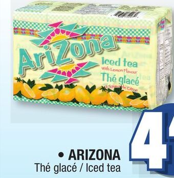 Jean Coutu Arizona iced tea offer