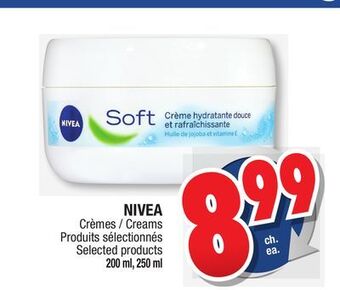 Jean Coutu Nivea creams offer