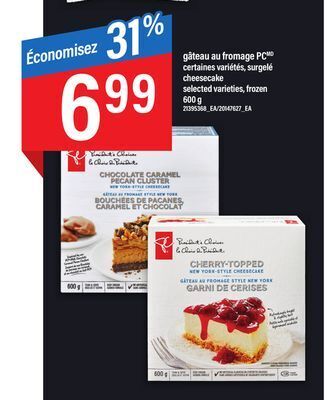 Maxi Gâteau au fromage pcmd, 600 g offer