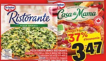 Super C Pizza croûte mince ristorante dr. oetker | dr. oetker ristorante thin crust pizza offer