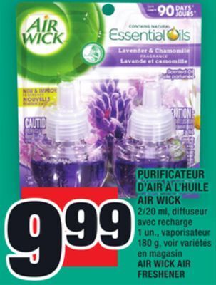 Super C Purificateur d'air à l'huile air wick | air wick air freshener offer