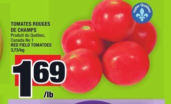 Super C Tomates rouges de champs | red field tomatoes offer
