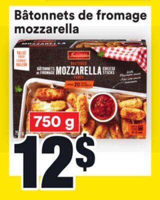 Super C Bâtonnets de fromage mozzarella offer
