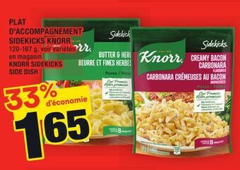 Super C D'accompagnement sidekicks knorr | knorr sidekicks side dish offer