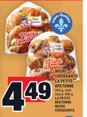 Super C Micro croissants la petite bretonne | la petite bretonne micro croissants offer
