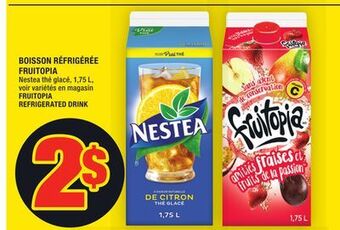 Super C Boisson réfrigérée fruitopia | fruitopia refrigerated drink offer