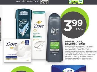 Proxim Degree, dove, dove men+ care offer
