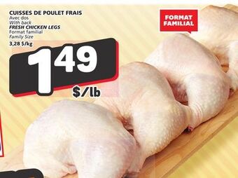 Marché Bonichoix Fresh chicken legs offer