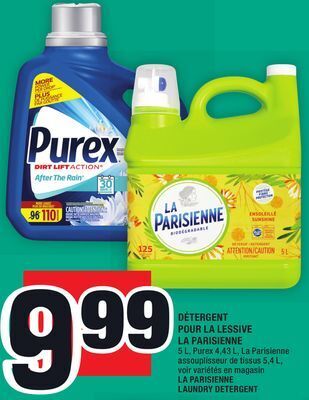 Super C Détergent pour la lessive la parisienne | la parisienne laundry detergent offer