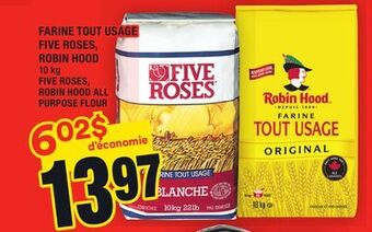 Super C Farine tout usage five roses, robin hood | five roses, robin hood all purpose flour offer