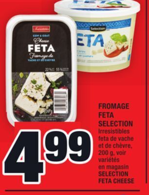 Super C Fromage feta selection | selection feta cheese offer