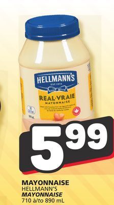 Marché Bonichoix Hellmann's mayonnaise offer