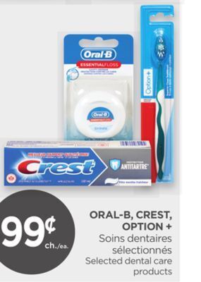 Proxim Oral-b, crest, option + offer