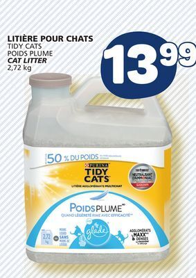 Marché Bonichoix Tidy cats cat litter offer