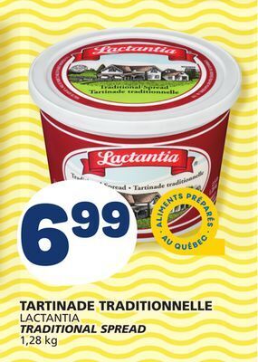 Marché Bonichoix Lactantia traditional spread offer