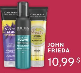 Brunet John frieda produits capillaires sélectionnés offer