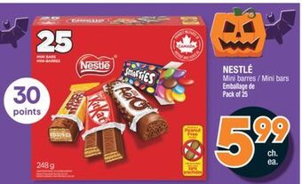 Jean Coutu Nestlé mini bars offer