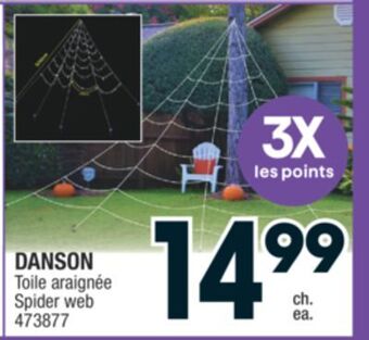 Jean Coutu Danson spider web offer