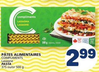 Marché Bonichoix Compliments pasta offer