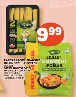 Marché Bonichoix Olivieri fresh stuffed pasta or skillet gnocchi offer