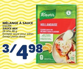 Marché Bonichoix Knorr sauce mix offer