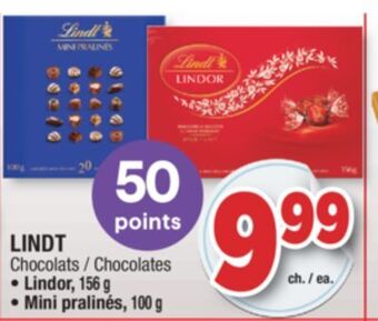 Jean Coutu Lindt chocolates offer