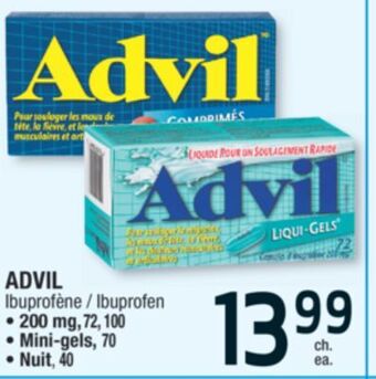 Jean Coutu Advil ibuprofen offer