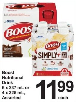 Pharmasave Boost Nutritional Drink offer