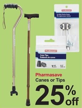 Pharmasave Pharmasave Canes or Tips offer