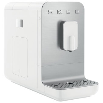 Best Buy Smeg automatic espresso machine - matte white offer