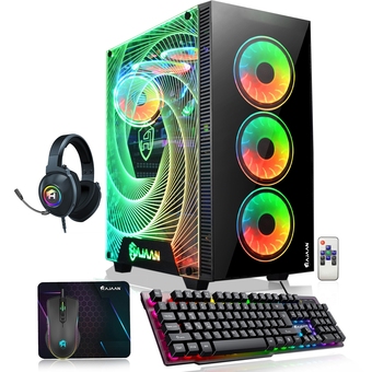 Best Buy Hajaan gaming pc desktop | liquid cooled | 12th gen intel core i7-12700f processor | geforce rtx 4060 8gb gddr6 | 64gb ddr4 r offer