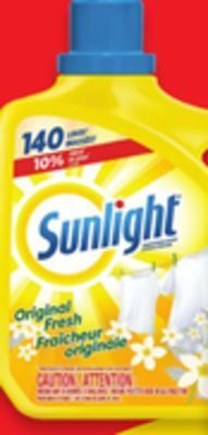Walmart Sunlight 5.6 l laundry detergent offer