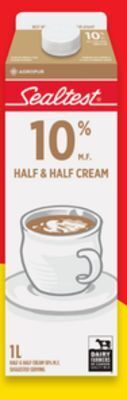 Walmart Sealtest 10% cream offer