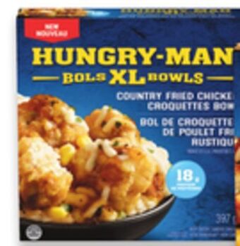 Walmart Hungry-man frozen xl bowls offer