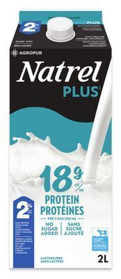 Walmart Natrel plus lactose free beverage offer