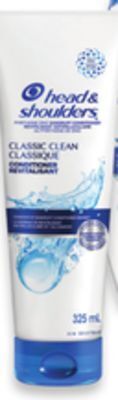 Walmart Head & shoulders shampoo 370 ml - 400 ml or conditioner 315 ml - 325 ml offer