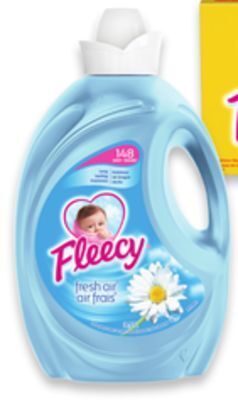 Walmart Fleecy fabric softener 3.5 l or sheets 200s offer