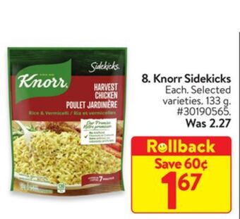 Walmart Knorr sidekicks offer