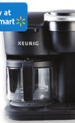 Walmart Keurig k-duo essentials single serve coffee maker offer