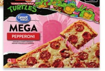 Walmart Great value rising crust mega pizza offer