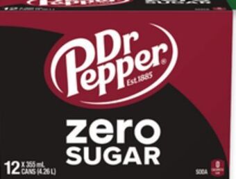 Walmart Dr pepper zero sugar offer