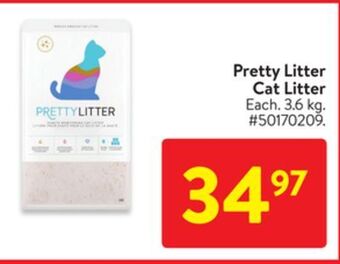 Walmart Pretty litter cat litter offer