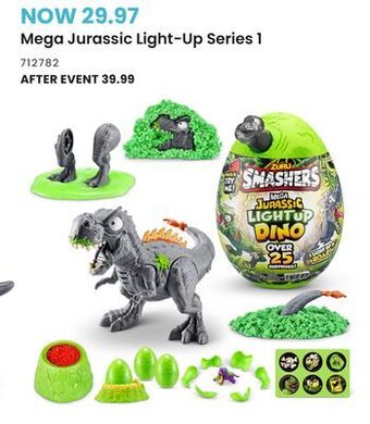 Toys R us Mega jurassic light-up series 1 offer