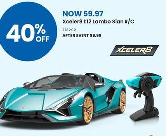 Toys R us Xceler8 1:12 lambo sian r/c offer